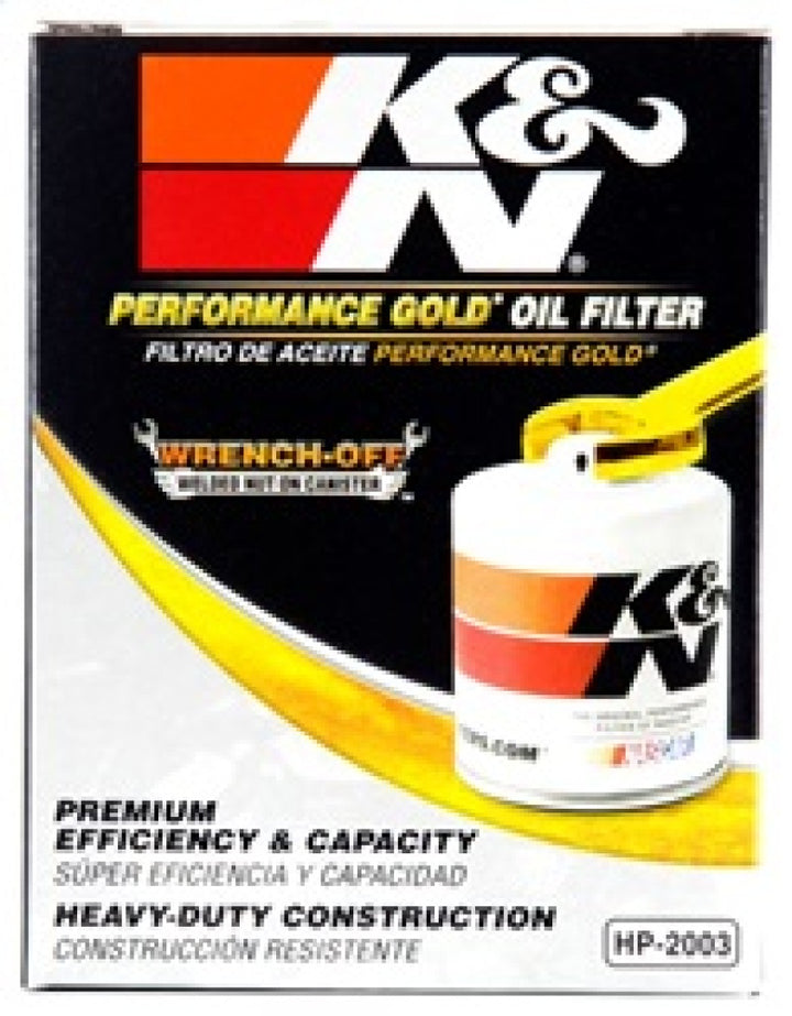 K&N Oil Filter OIL FILTER; AUTOMOTIVE - Bull Strap