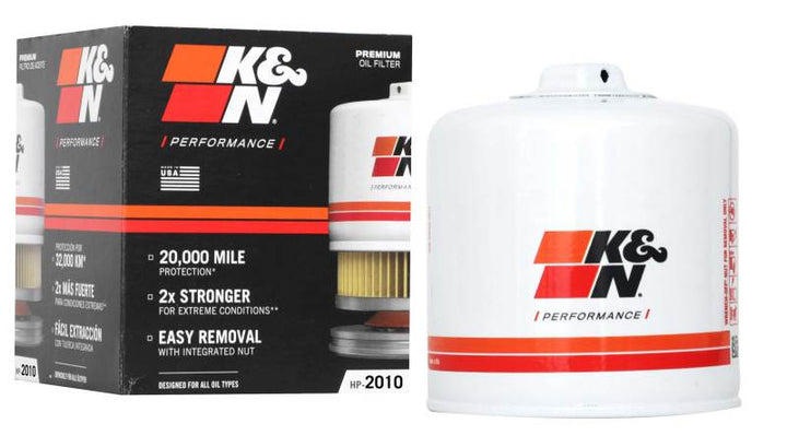 K&N Oil Filter OIL FILTER; AUTOMOTIVE - Bull Strap
