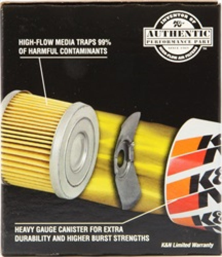 K&N Oil Filter OIL FILTER; AUTOMOTIVE - Bull Strap