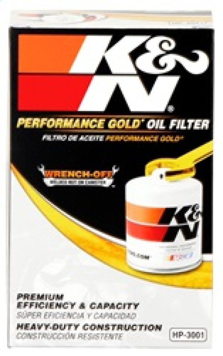 K&N Oil Filter OIL FILTER; AUTOMOTIVE - Bull Strap
