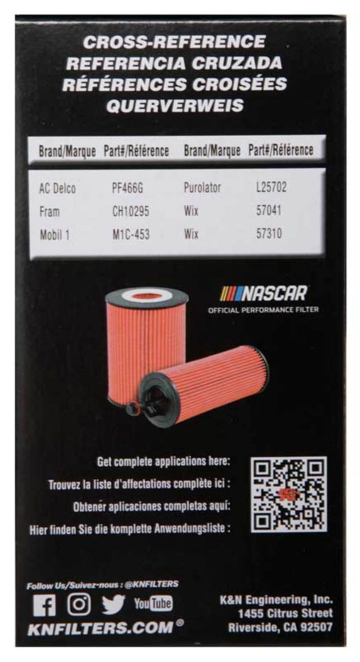 K&N Oil Filter OIL FILTER AUTOMOTIVE - Bull Strap