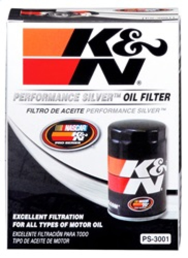 K&N Oil Filter for Ford/Audi/VW/Toyota/Mercury/Mazda/Nissan/Dodge/Lincoln/Volvo 3.656in OD - Bull Strap