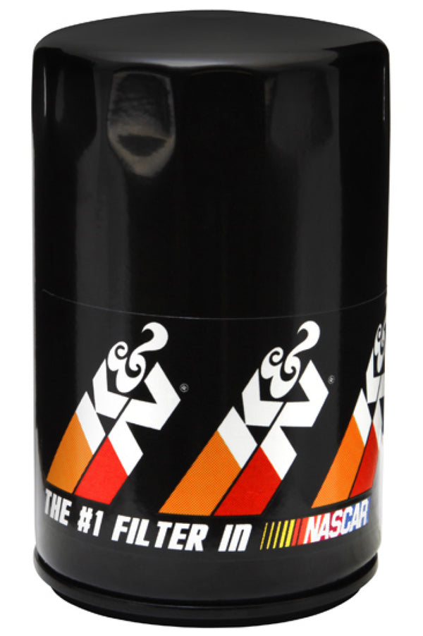 K&N Oil Filter for Nissan/Ford/Toyota/Audi/Chevy/Subaru/VW/Porsche/BMW 3in OD x 5.063in H - Bull Strap