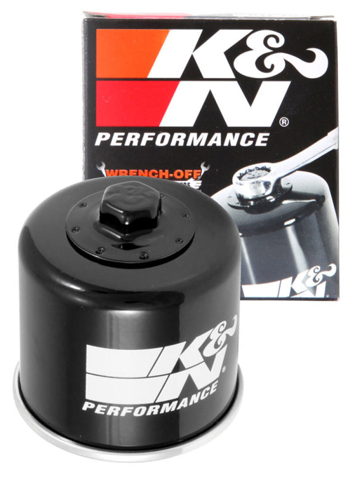 K&N Oil Transmission Filter, Powersports - Canister - Bull Strap