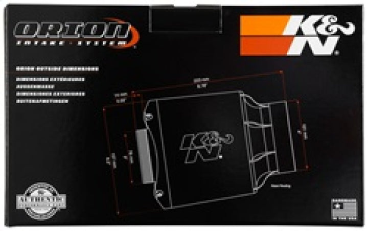K&N Orion Universal Air Cleaner Assembly - Bull Strap