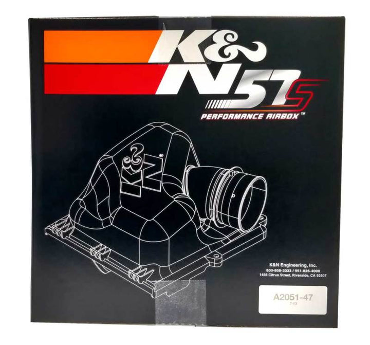 K&N Performance Intake Kit 2018 Volkswagen Golf Sportsvan 1.2L - Bull Strap