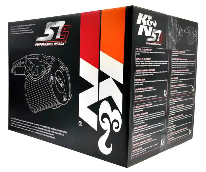 K&N Performance Intake Kit 2018 Volkswagen Golf Sportsvan 1.2L - Bull Strap