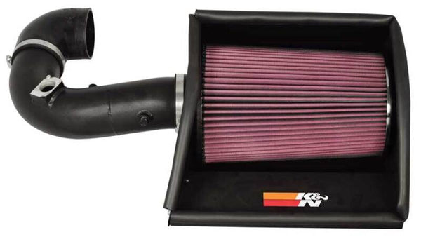 K&N Performance Intake Kit PERF. INTAKE KIT; CHEVROLET/GMC TOPKICK, V8-6.6 DSL, 2006 - Bull Strap