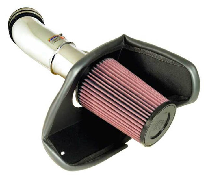 K&N Performance Intake Kit TYPHOON; FORD T-BIRD, 3.9L (CA), 03-04; POLISH - Bull Strap