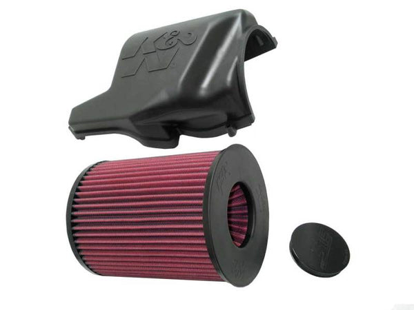 K&N Performance Intake Kit  for Ford C-Max/Focus II / Volvo C30/S40/V40/V50/V70 / Mazda 3/5 - Bull Strap