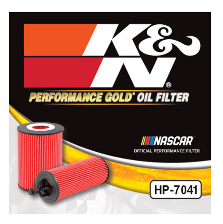 K&N Performance Oil Filter - 14-18 Fiat 500L 1.4L L4 Gas - Bull Strap