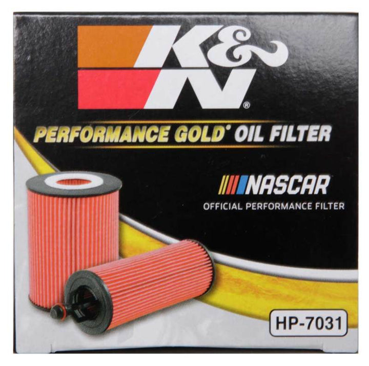 K&N Performance Oil Filter for 03-14 Volkswagen Jetta - Bull Strap