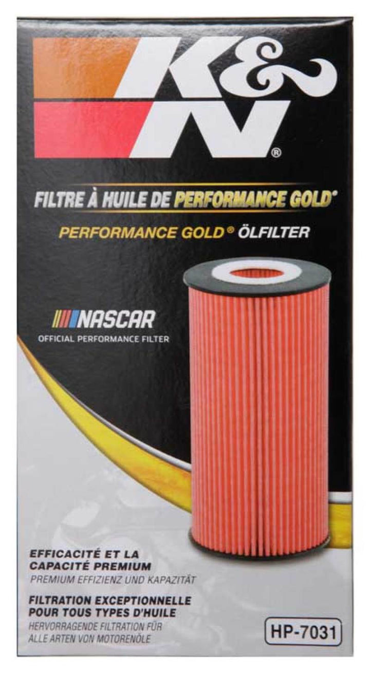 K&N Performance Oil Filter for 03-14 Volkswagen Jetta - Bull Strap