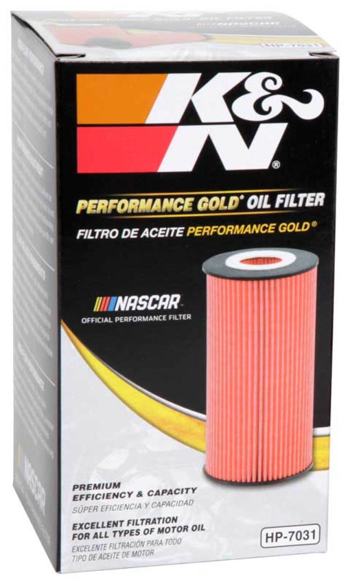 K&N Performance Oil Filter for 03-14 Volkswagen Jetta - Bull Strap
