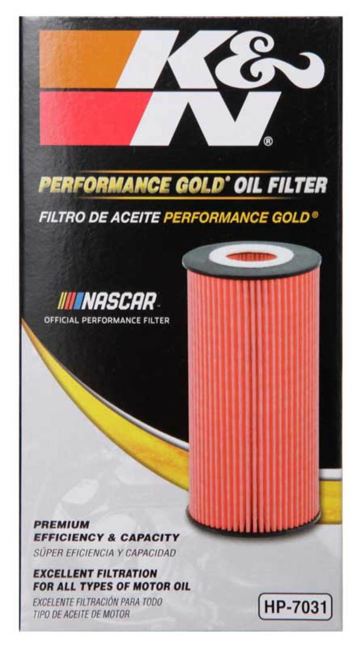 K&N Performance Oil Filter for 03-14 Volkswagen Jetta - Bull Strap