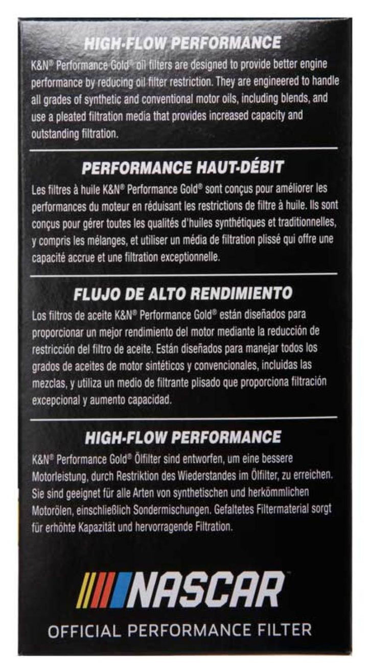 K&N Performance Oil Filter for 03-14 Volkswagen Jetta - Bull Strap