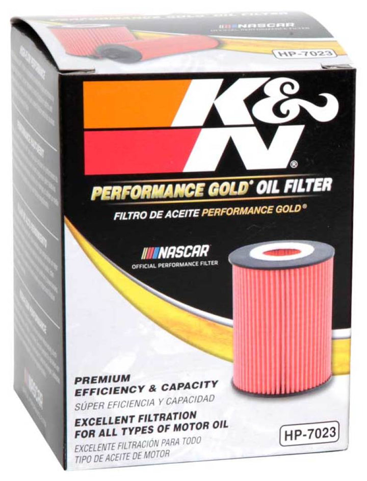 K&N Performance Oil Filter for 06-14 Toyota/Lexus Various Applications - Bull Strap