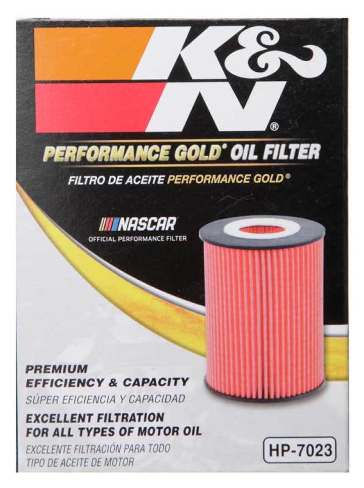 K&N Performance Oil Filter for 06-14 Toyota/Lexus Various Applications - Bull Strap