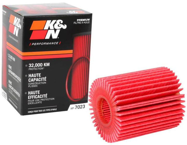 K&N Performance Oil Filter for 06-14 Toyota/Lexus Various Applications - Bull Strap