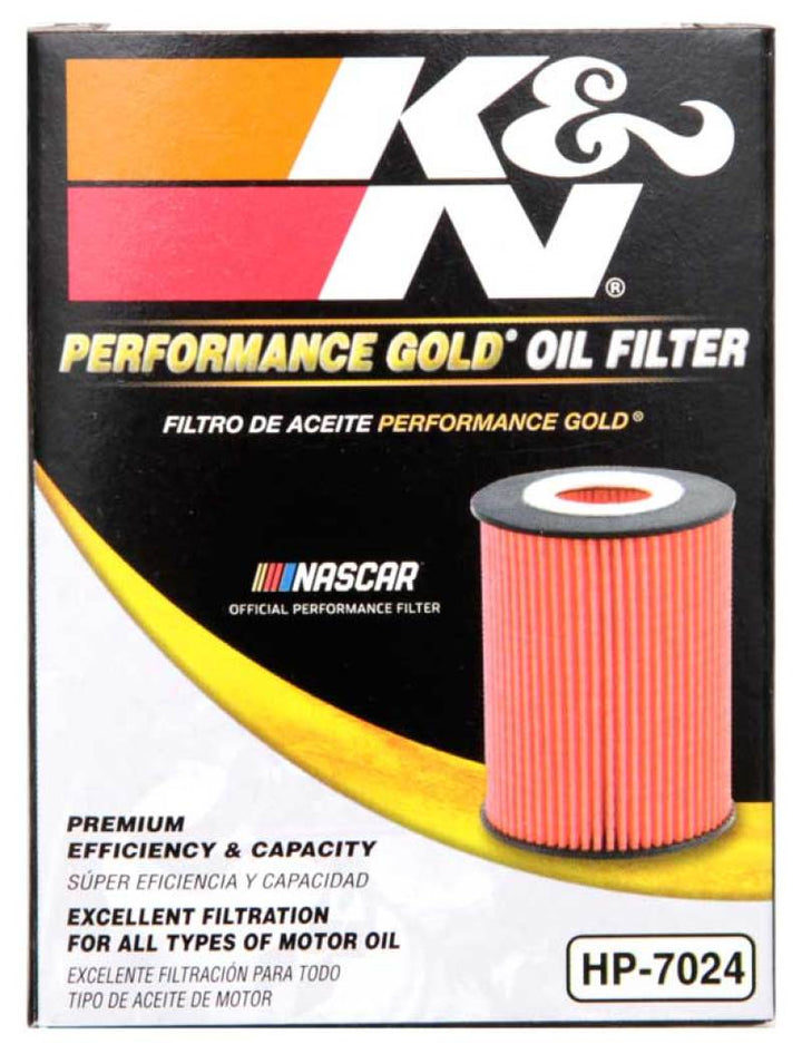 K&N Performance Oil Filter for 07-15 Mini Cooper L4-1.6L - Bull Strap