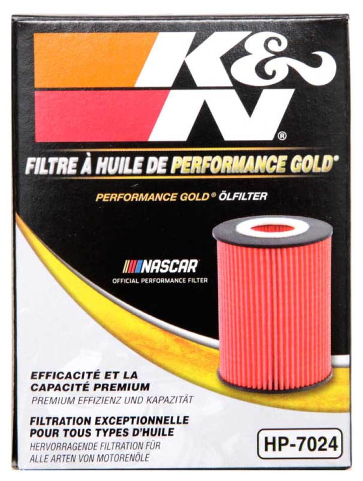 K&N Performance Oil Filter for 07-15 Mini Cooper L4-1.6L - Bull Strap