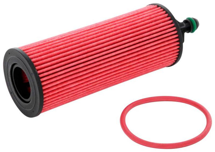 K&N Performance Oil Filter for 14-17 Dodge Durango 3.6L / 14-17 Jeep Grand Cherokee 3.6L - Bull Strap