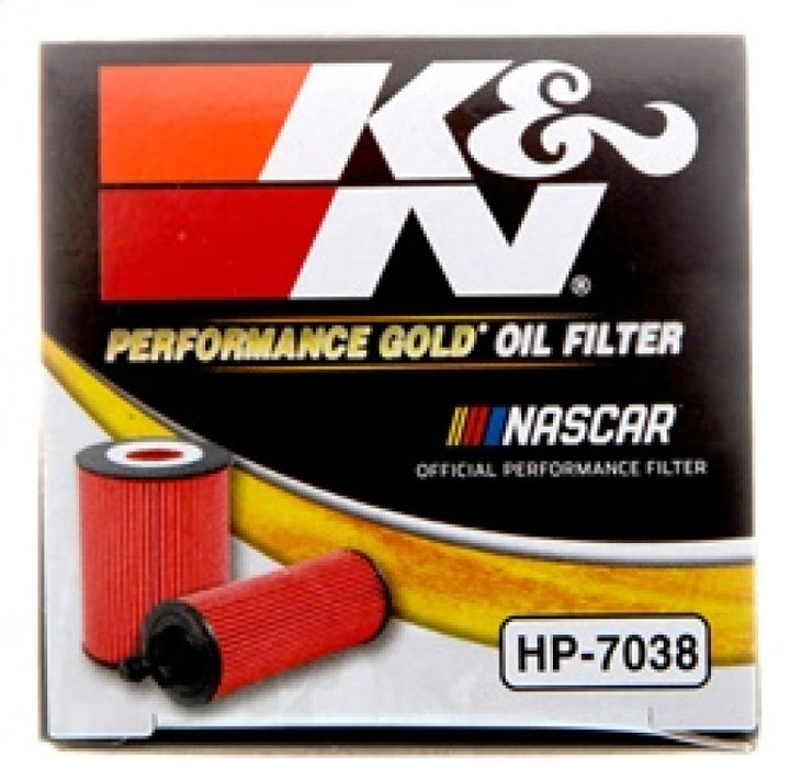 K&N Performance Oil Filter for 2019 Audi A3 2.0L - Bull Strap