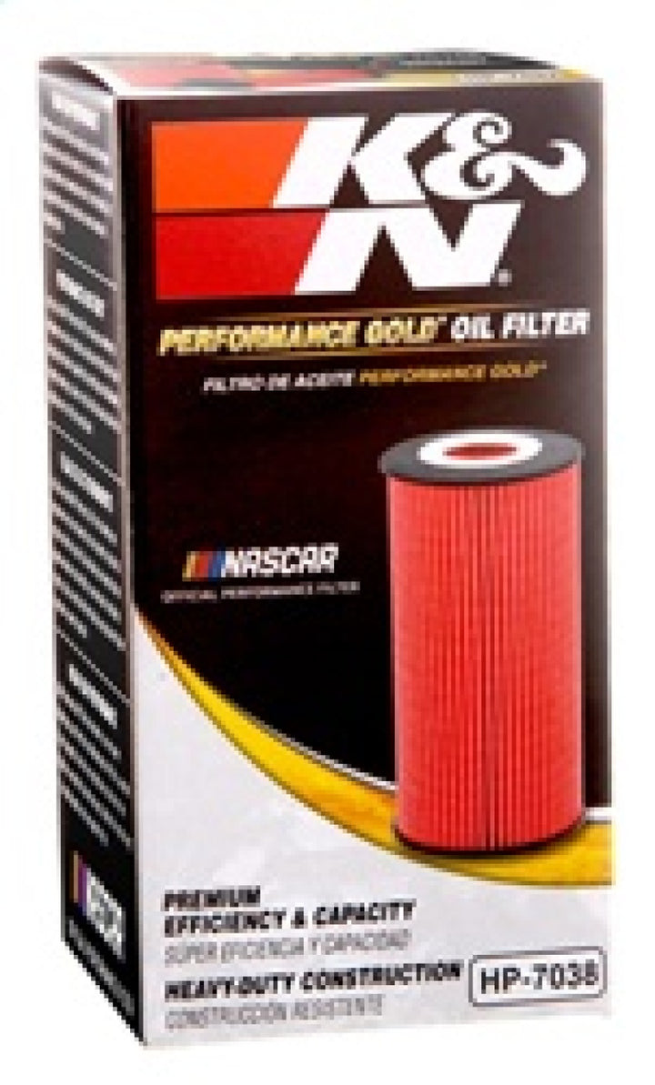 K&N Performance Oil Filter for 2019 Audi A3 2.0L - Bull Strap
