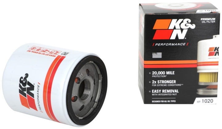 K&N Premium Wrench-Off Oil Filter - Bull Strap