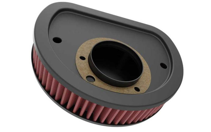 K&N Replacement Air Filter 1.625in H for Harley Davidson - Bull Strap