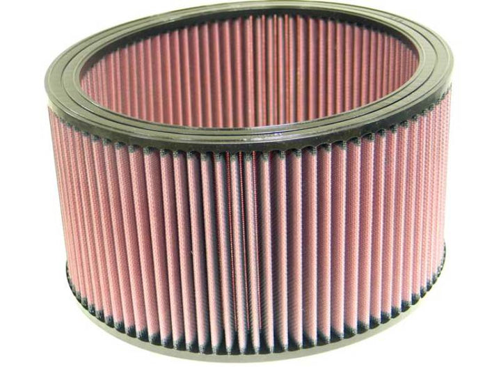 K&N Replacement Air Filter Round 11in OD 9-1/4in ID 6in H - Bull Strap