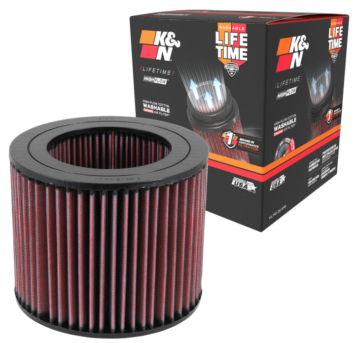 K&N Replacement Air Filter TOYOTA LANDCRUISER 1993-97 - Bull Strap