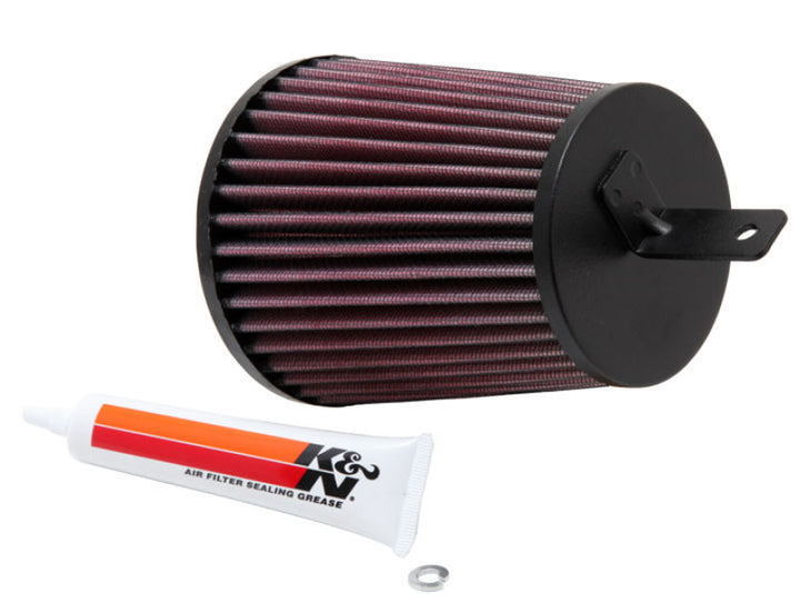 K&N Replacement Air Filter for 03-06 Kawasaki KFX400 / 03-09 Suzuki LTZ400 / 04-08 Arctic Cat DVX400 - Bull Strap