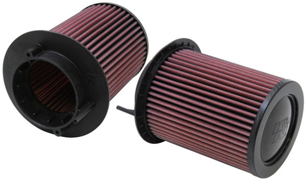 K&N Replacement Air Filter for 08-13 Audi R8 4.2L V8 - Bull Strap