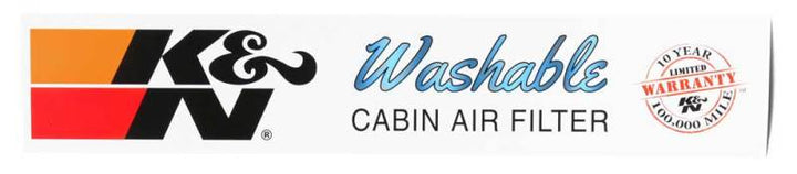 K&N Replacement Cabin Air Filter - Bull Strap