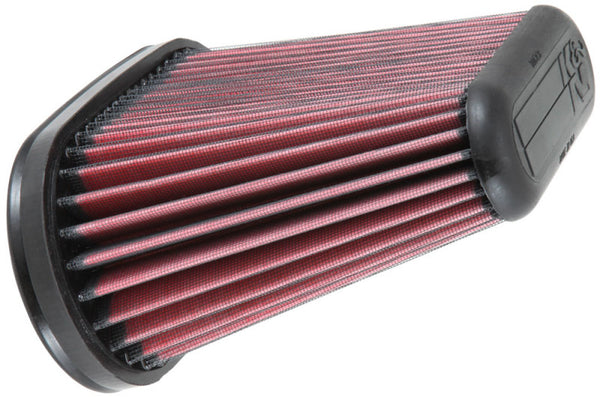 K&N Replacement Unique Air Filter for 14-15 Chevrolet Corvette 6.2L V8 - Bull Strap