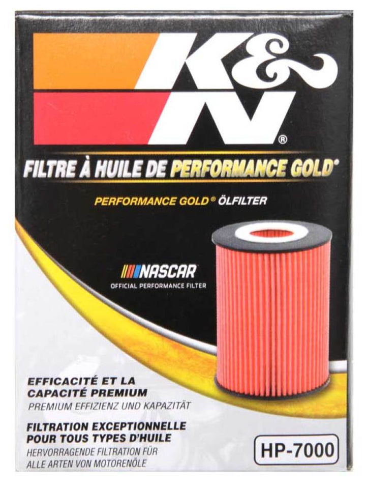 K&N Saturn/Chevrolet/Saab/Pontiac/Vauxhall Cartridge Oil Filter - Bull Strap