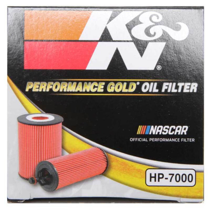 K&N Saturn/Chevrolet/Saab/Pontiac/Vauxhall Cartridge Oil Filter - Bull Strap