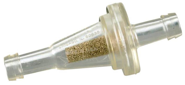 K&N Stainless Mesh Fuel Filter 0.99in OD x 2.15in L - Bull Strap