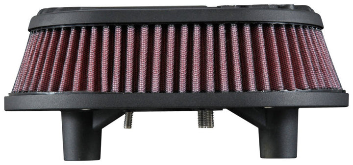 K&N Street Metal Intake System for 02-06 Harley-Davidson Road King F/I 88cl Side Draft Dyna/Softail - Bull Strap