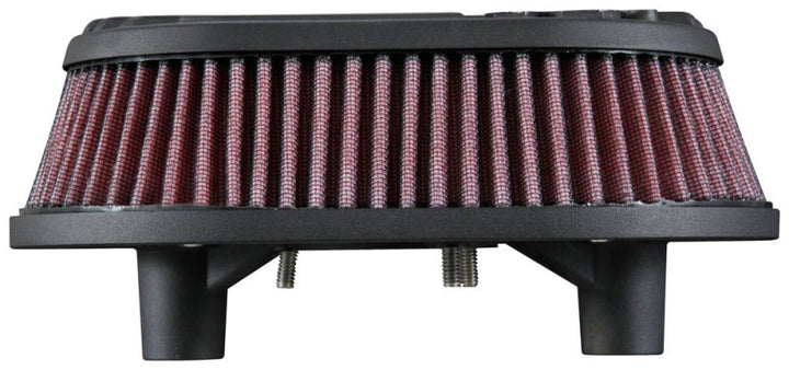 K&N Street Metal Intake System for 02-06 Harley-Davidson Road King F/I 88cl Side Draft Dyna/Softail - Bull Strap