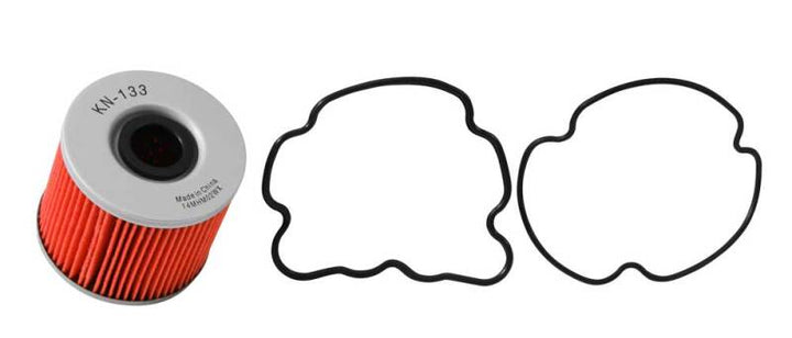 K&N Suzuki 2.844in OD x 2.469in H Oil Filter - Bull Strap