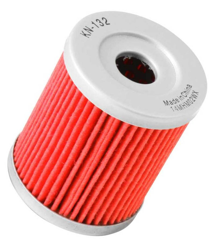 K&N Suzuki / Arctic Cat / Kawasaki / Yamaha 1.75in OD x 2.125in H Oil Filter - Bull Strap