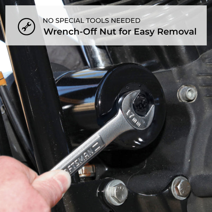 K&N Suzuki / Kawasaki / Arctic 1.75in OD x 1.719in H Oil Filter - Bull Strap