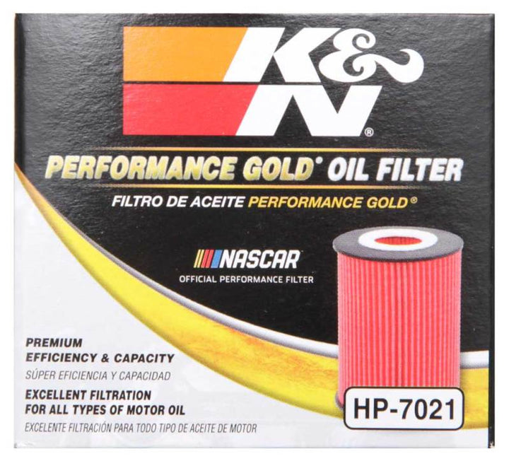 K&N Toyota / Lexus / Scion 1.50in OD x 2.25in H Oil Filter - Bull Strap