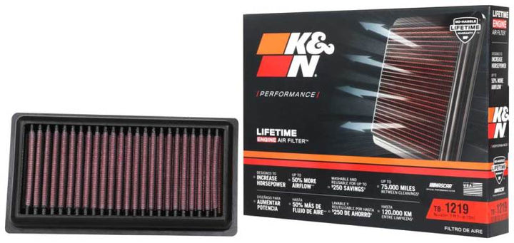 K&N Triumph Scrambler 1200 2019-2020 Replacement Air Filter - Bull Strap