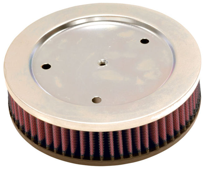 K&N Universal 7in OD / 5in ID / 1.938in H Round Replacement Air Filter - Bull Strap
