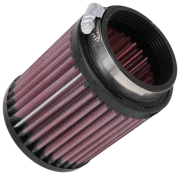 K&N Universal Air Filter - 2-7/16in Flange x 3-1/2in OD x 4in Height - Bull Strap