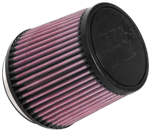 K&N Universal Air Filter 4in Flange / 5-3/8 in Base / 4-1/2in Top / 5in Height - Bull Strap