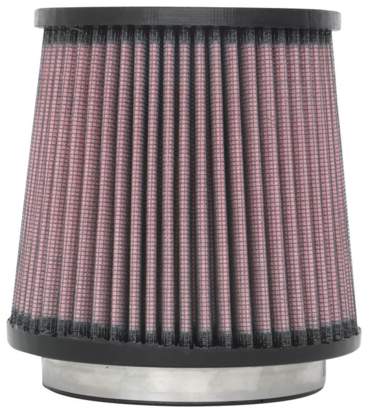 K&N Universal Air Filter 4in Flange / 5-3/8 in Base / 4-1/2in Top / 5in Height - Bull Strap